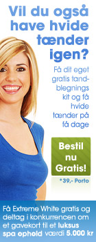 Extreme White tandblegnings kit for 0 kr + porto