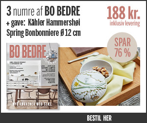 BO BEDRE tilbud + Kähler Hammershøi Spring bonbonniere