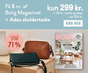 Bolig Magasinet 3 nr + Adax skuldertaske
