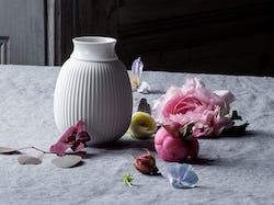 Bolig Magasinet 5 nr + Lyngby Porcelæn Curve Vase
