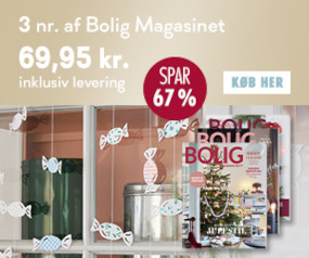 3 nr. af Bolig Magasinet + Årets julepynt + Julespecial