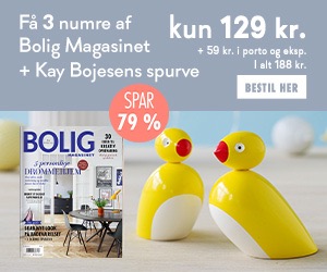 Bolig Magasinet 3 nr + Kay Bojesens spurve