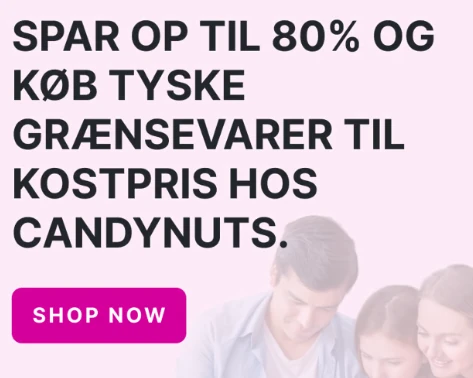Få Op Til 80 % Rabat På Slik & Sodavand Hos CandyNuts.dk