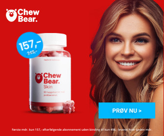 Prøv ChewBear Skin Vitamins i 30 dage til 40% rabat