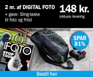 2 numre af Digital Foto + Sling-taske