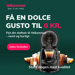 Velkommen, kaffemaskine