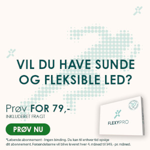 Prøv FLEXYPRO i 30 dage (0 kr + porto)