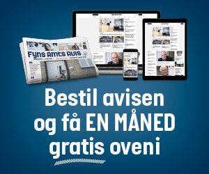 Fyns Amts Avis-abonnement med en gratis måned
