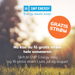Skift til GNP og få gratis strøm i hele sommeren
