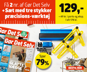 2 nr af Gør Det Selv + 3 præcisionsværktøj