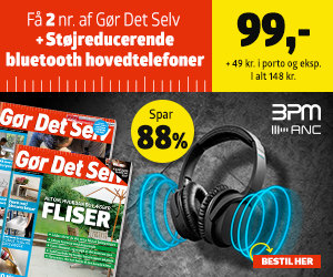 2 nr Gør det Selv+ Støjreducerende bluetooth hovedtelefoner