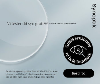 Gratis synsprøve i Danmarks største synstest