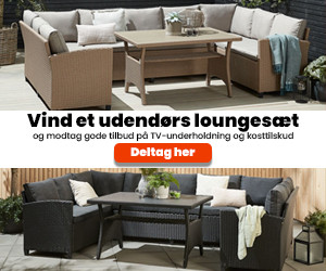 Vind et gratis udendørs loungesæt