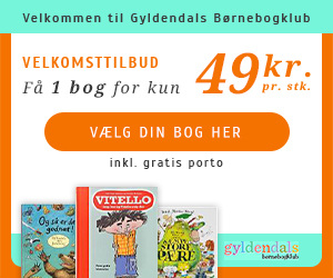 Gyldendals børnebogklub for 3-5 år - få 1 bog for kun 49 kr