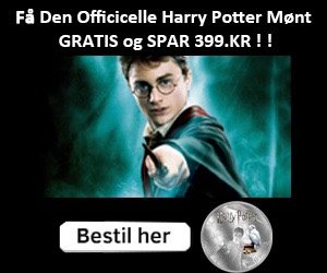 Få den officielle Harry Potter mønt gratis