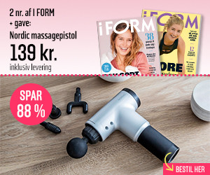 2 nr. af I FORM + Nordic massagepistol for 139 kr