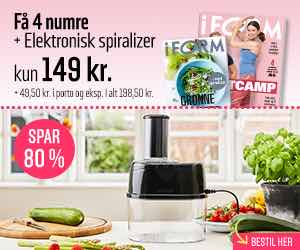 i FORM 4 nr + Elektronisk Spiralizer