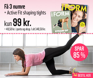 3 nr. af I FORM + Active Fit shaping tights for 99 kr