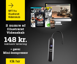 2 nr af Illustreret Videnskab + akku-pumpe (spar 575 kr)