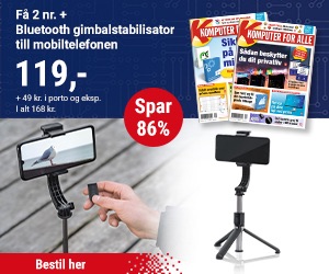 Komputer for alle 2 nr + Bluetooth gimbalstabilisator