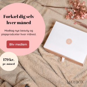 Ladybox første boks med gratis gave
