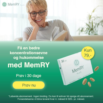 Prøv MemRY Plus til 0 kr i 30 dage