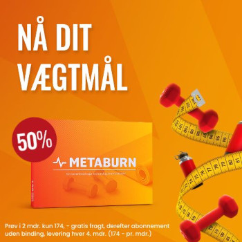 Metaburn i 60 dage til 50% rabat