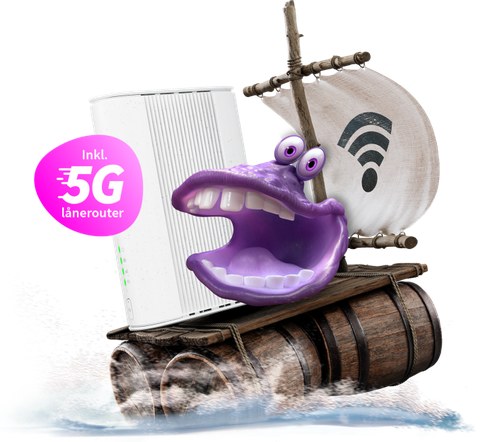 5G internet til hjemmet til 99 kr./md. i 3 måneder