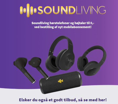 Få gratis Soundliving-enhed med OiSTER-abonnement