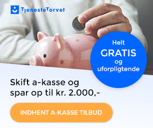 Sammenlign tilbud fra a-kasser gratis med Tjenestetorvet