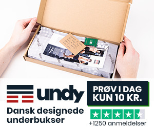 Prøv Undy underbukser fra Danmark - kun 10 kr