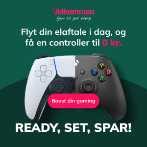 Velkommen tilbyr Gaming Controller i velkomstgave