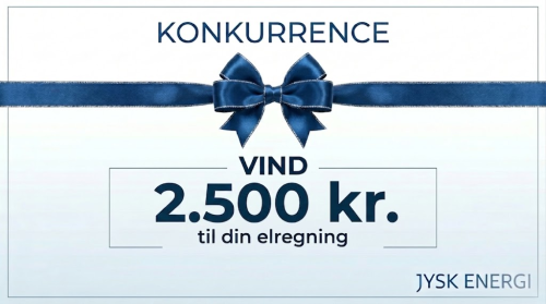 Vind 2.500 kr. rabat til din elregning