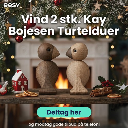 Vind 2 Kay Bojesen Turtelduer fra eesy