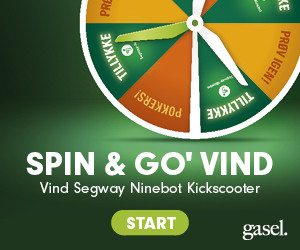 Spin vindmøllen og vind Segway Ninebot Kickscooter
