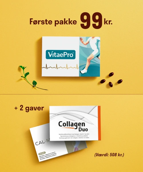 SOMMERTILBUD: Prøv VitaePro til kun 99 kr. plus to gaver