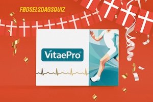 VitaePros fødselsdagsquiz med flotte præmier